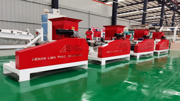 dry type trout feed extruder machine parts in Tanzania
